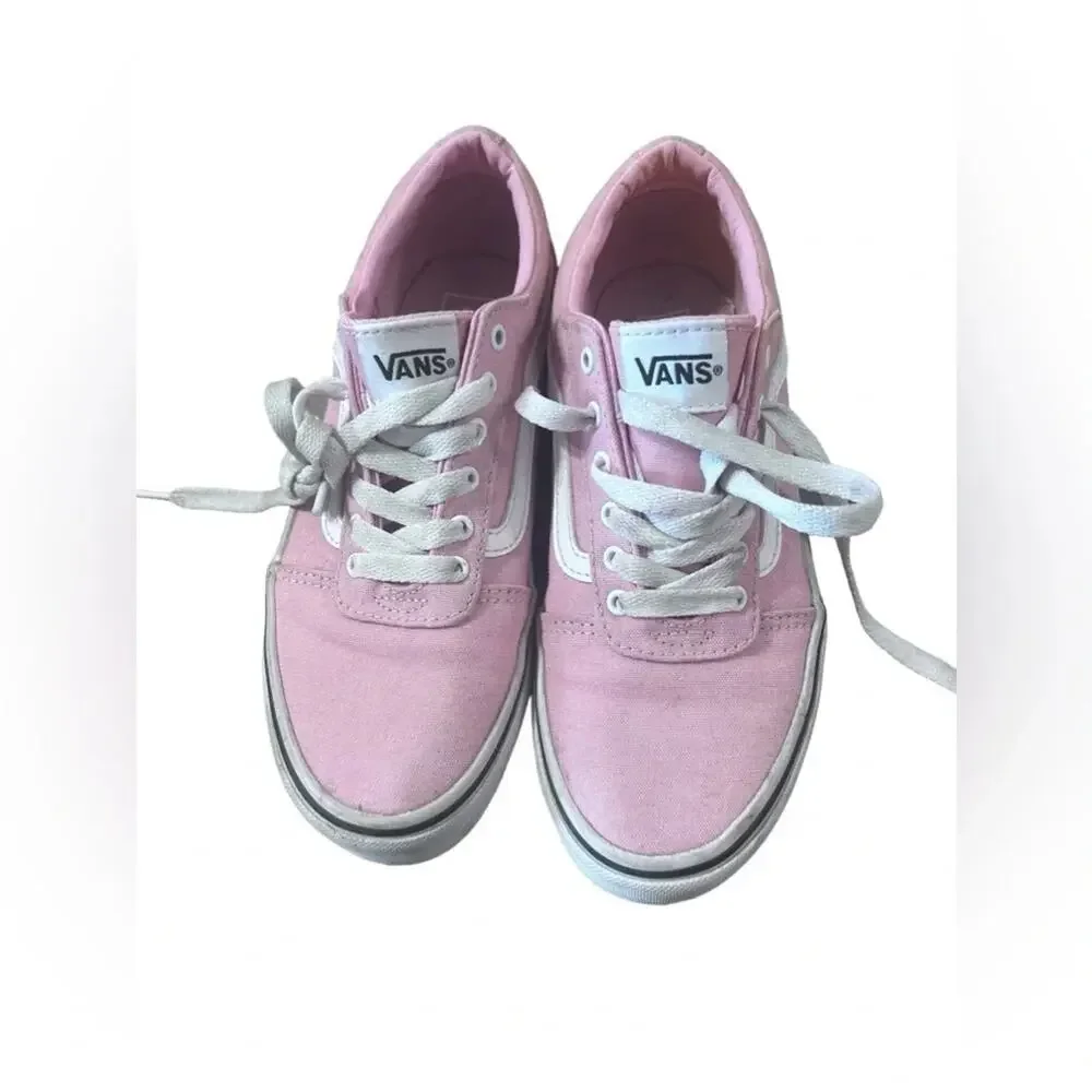 Vans van pink